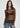 SUSY MIX - Maglia pizzo - MORO