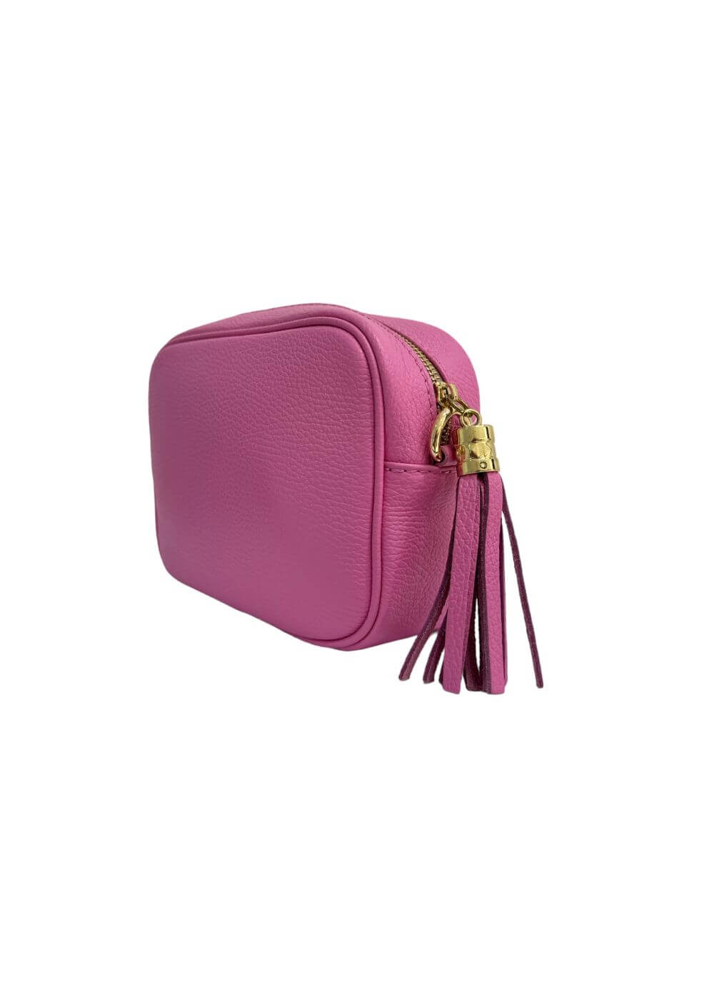 KERSO - Borsa in Pelle con Tracolla - ROSA BUBBLE