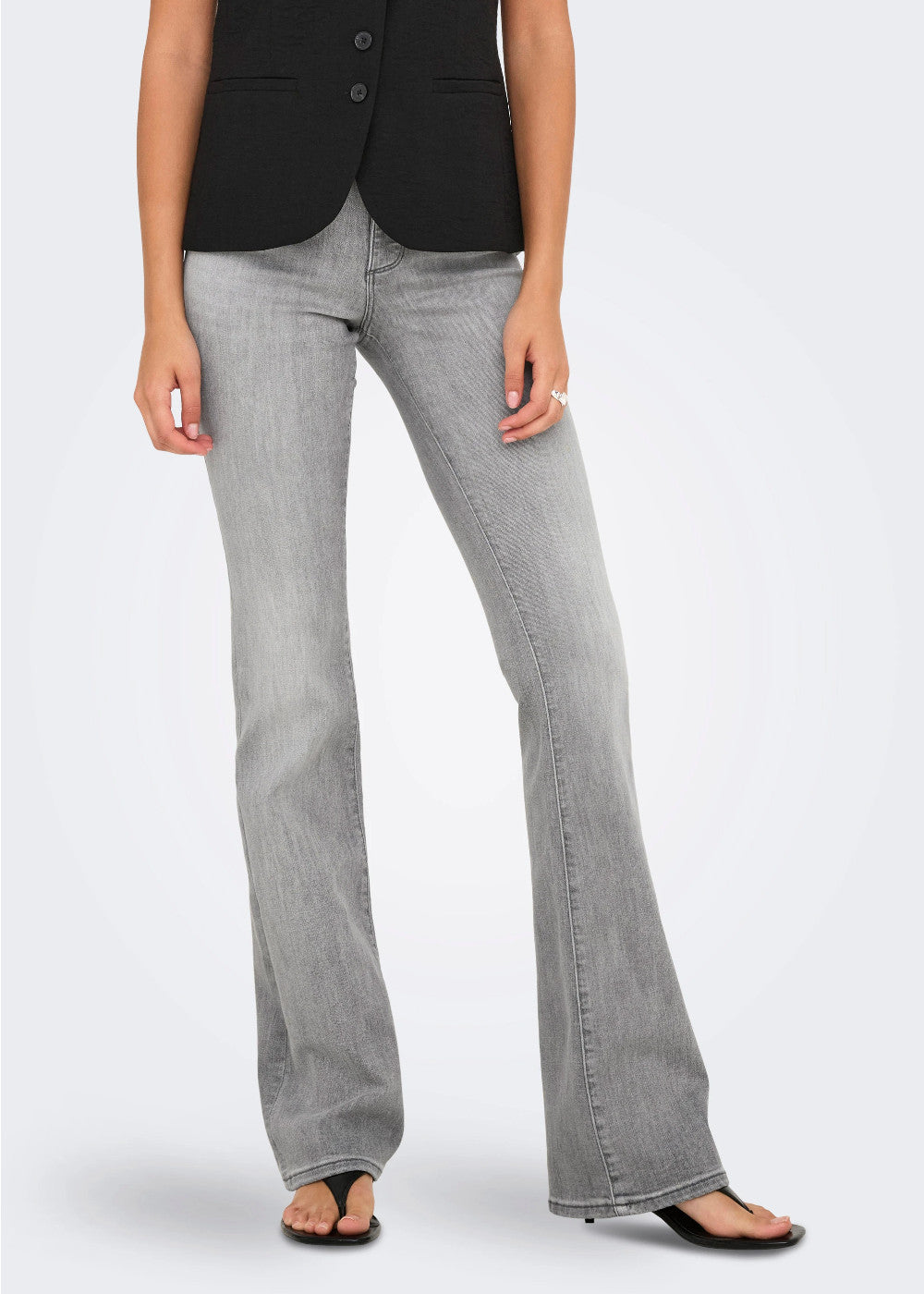 ONLY - Jeans Zampa - GRIGIO