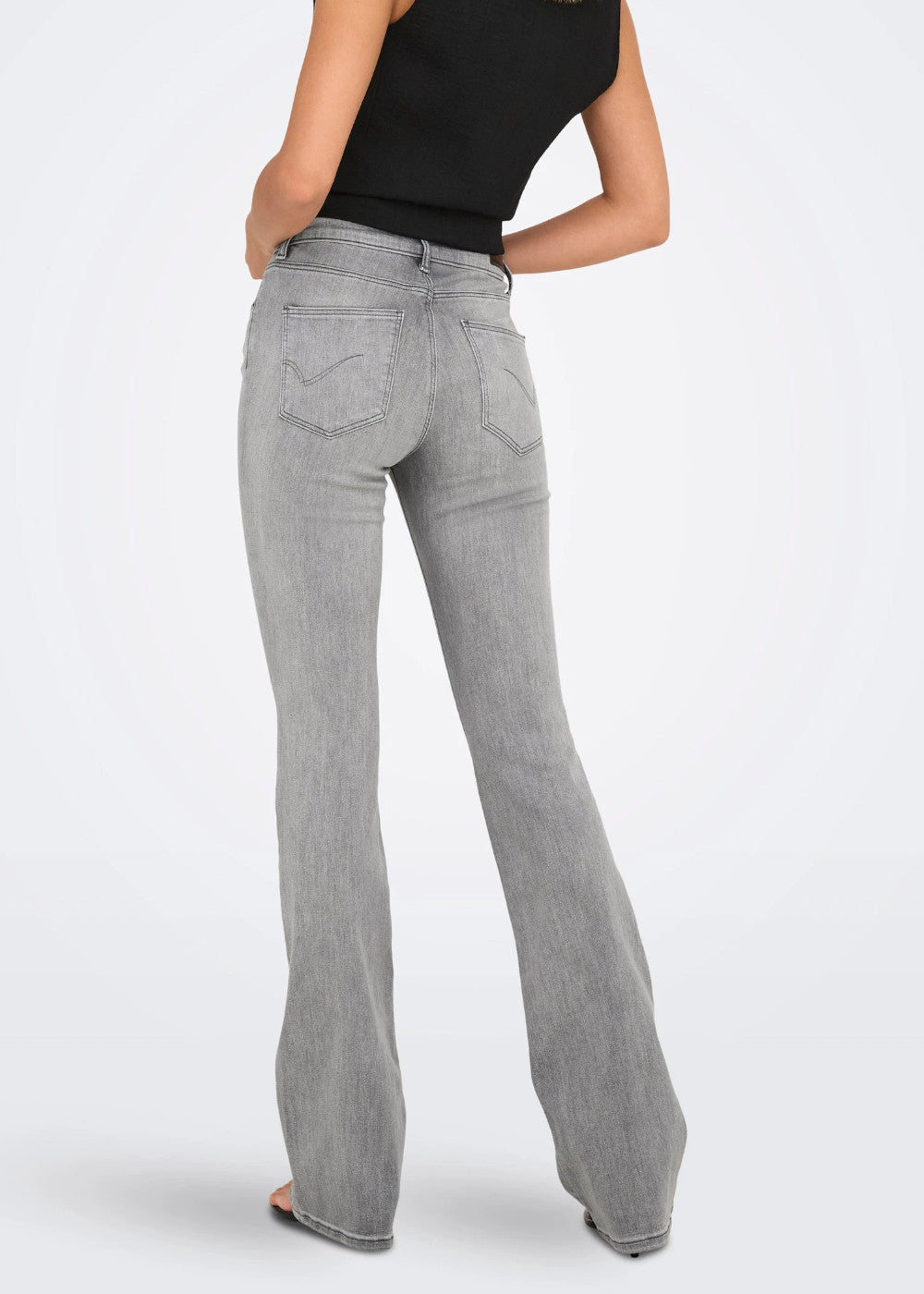 ONLY - Jeans Zampa - GRIGIO