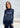 KERSO - Lupetto misto Cashmere/Lana - BLU