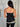 Top con Pizzo Nero/Beige
