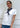 KERSO - T-shirt bandana - BIANCO/BLU