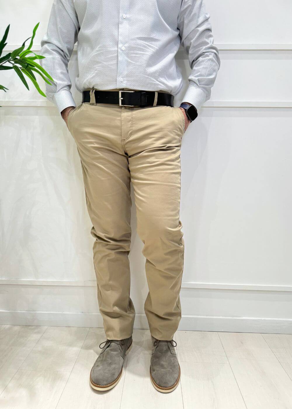 Pantalone tasca classica - BEIGE