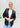 KERSO - Cardigan Lurex - NERO
