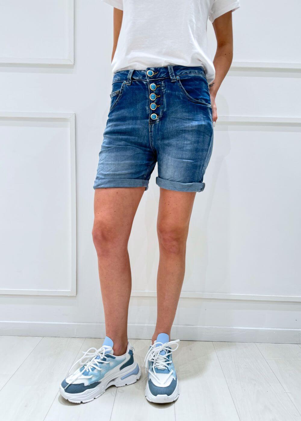 KERSO - Shorts Jeans - DENIM