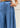 SUSY MIX - Pantalone Jeans Largo Gessato - DENIM