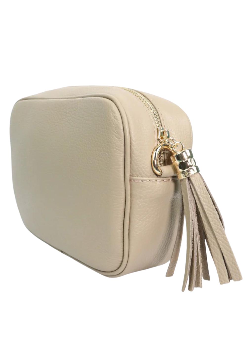 KERSO - Borsa in Pelle con Tracolla - BEIGE