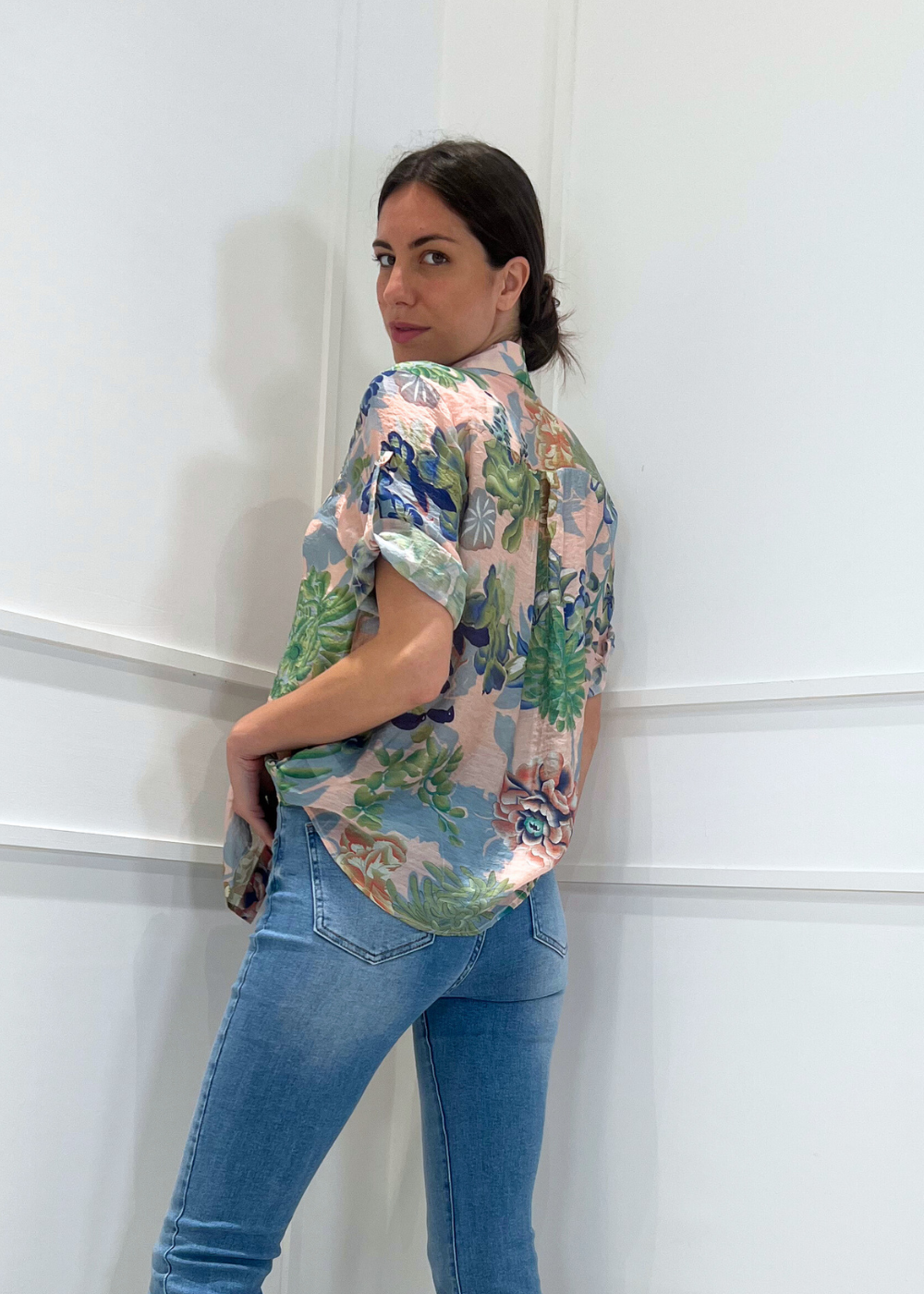 KERSO - Camicia Fiori - CIPRIA