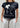KERSO - T-Shirt Applicazioni Fiori - NERO