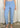 KONTATTO - Pantalone Sigaretta - CELESTE