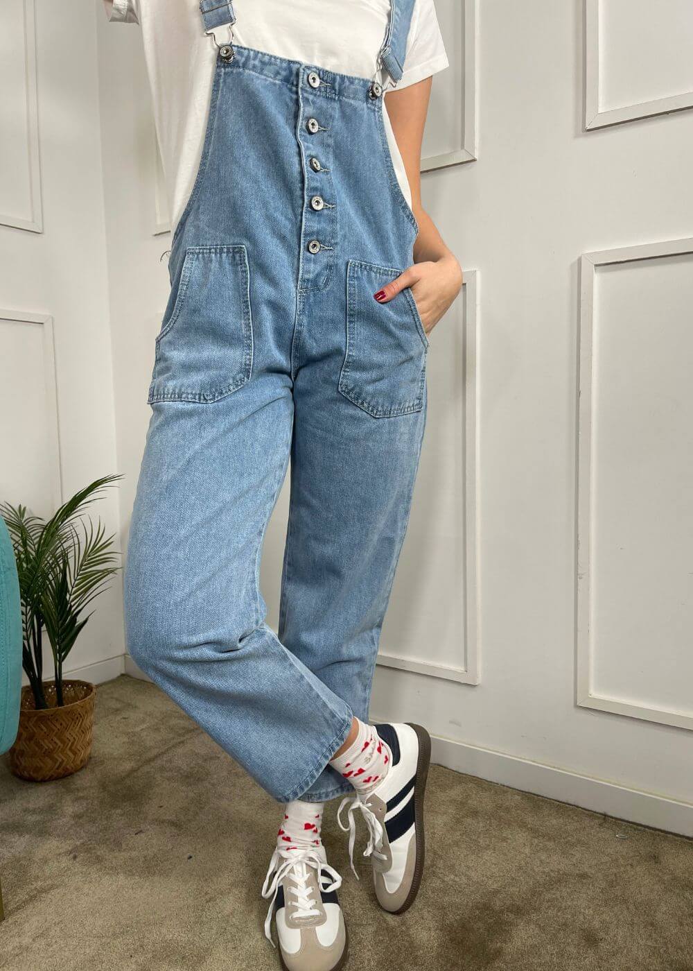 KERSO - Salopette Jeans - DENIM