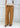 KERSO - Pantalone Lino Elastico - CAMEL