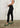 LOKITA - Pantalone Sigaretta - NERO