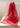 KERSO - Pashmina Glitter - ROSSO