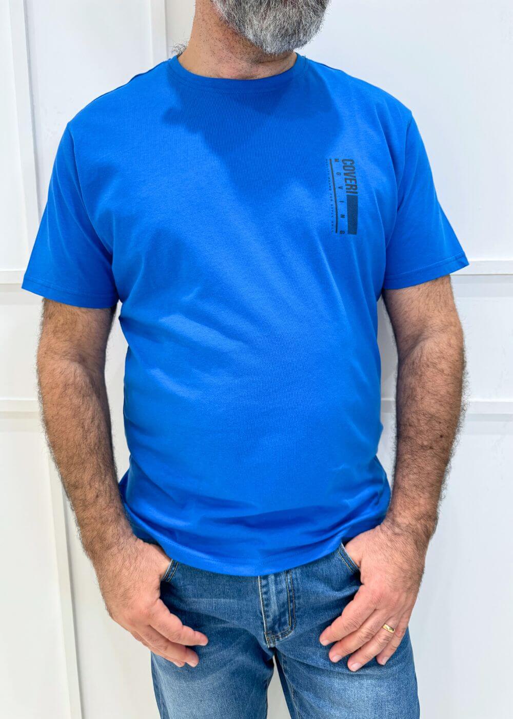 T-Shirt Coveri - AZZURRO