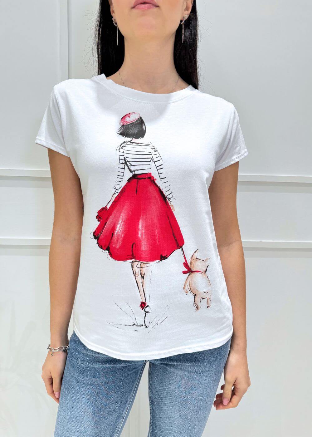 KERSO - T-Shirt Lady - ROSSO