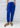 KERSO - Pantalone Lino risvolto - BLUETTE