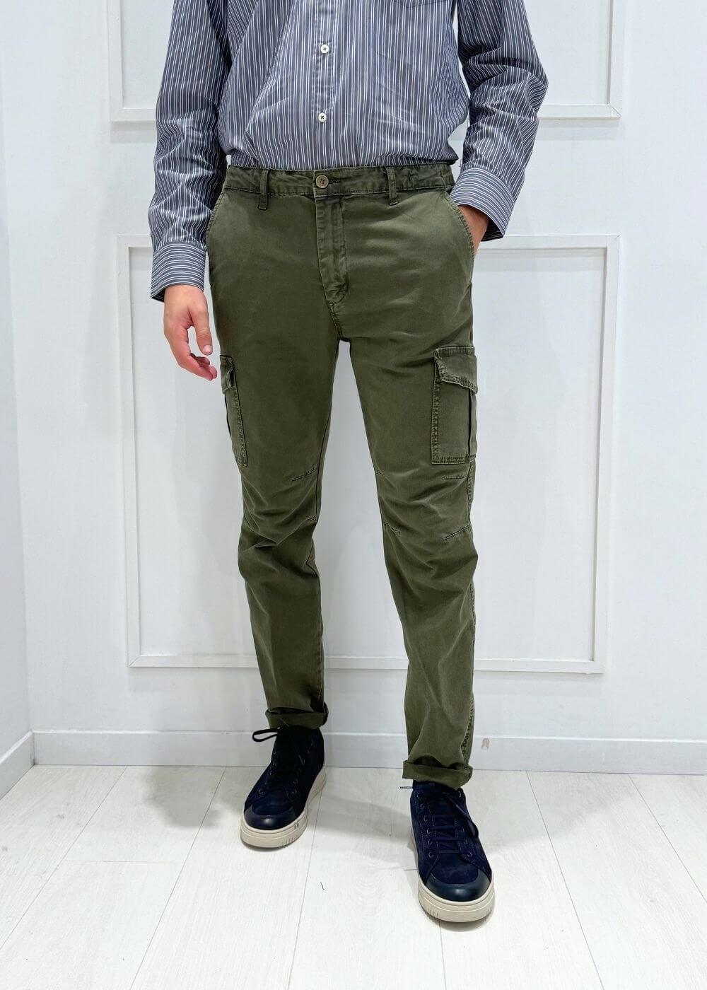 Pantalone Tasconi - VERDE MILITARE