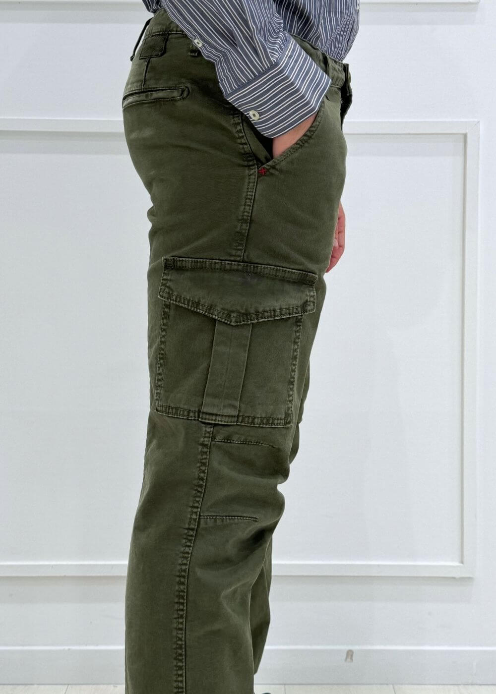 Pantalone Tasconi - VERDE MILITARE