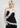 SUSY MIX - Top c/Pizzo - NERO
