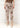 KERSO - Pantalone fiorato - ROSA