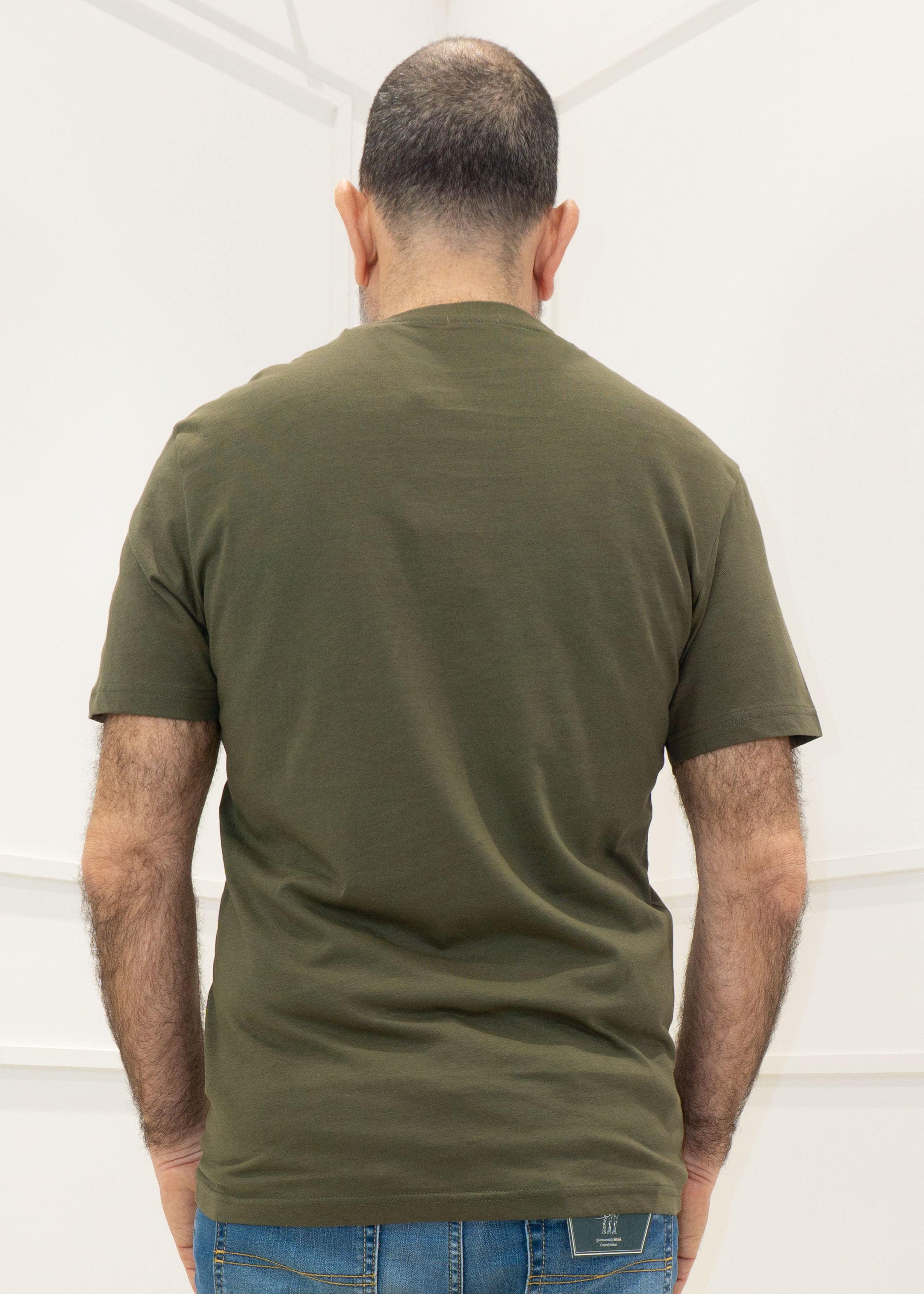 Rifle - T-Shirt m/m taschino Jeans Rifle - VERDE MILITARE