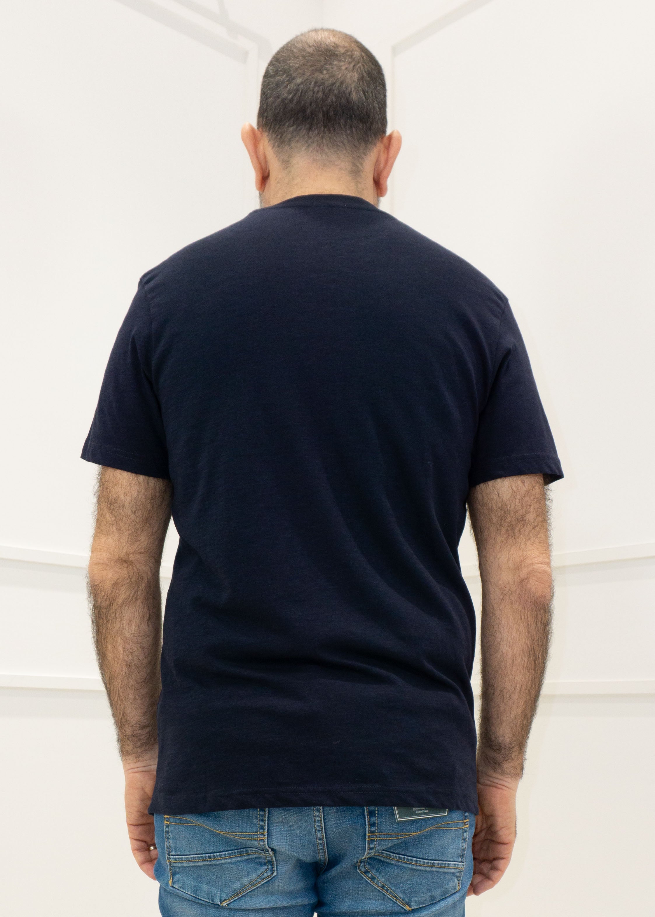 Rifle - T-Shirt m/m taschino Rifle - BLU