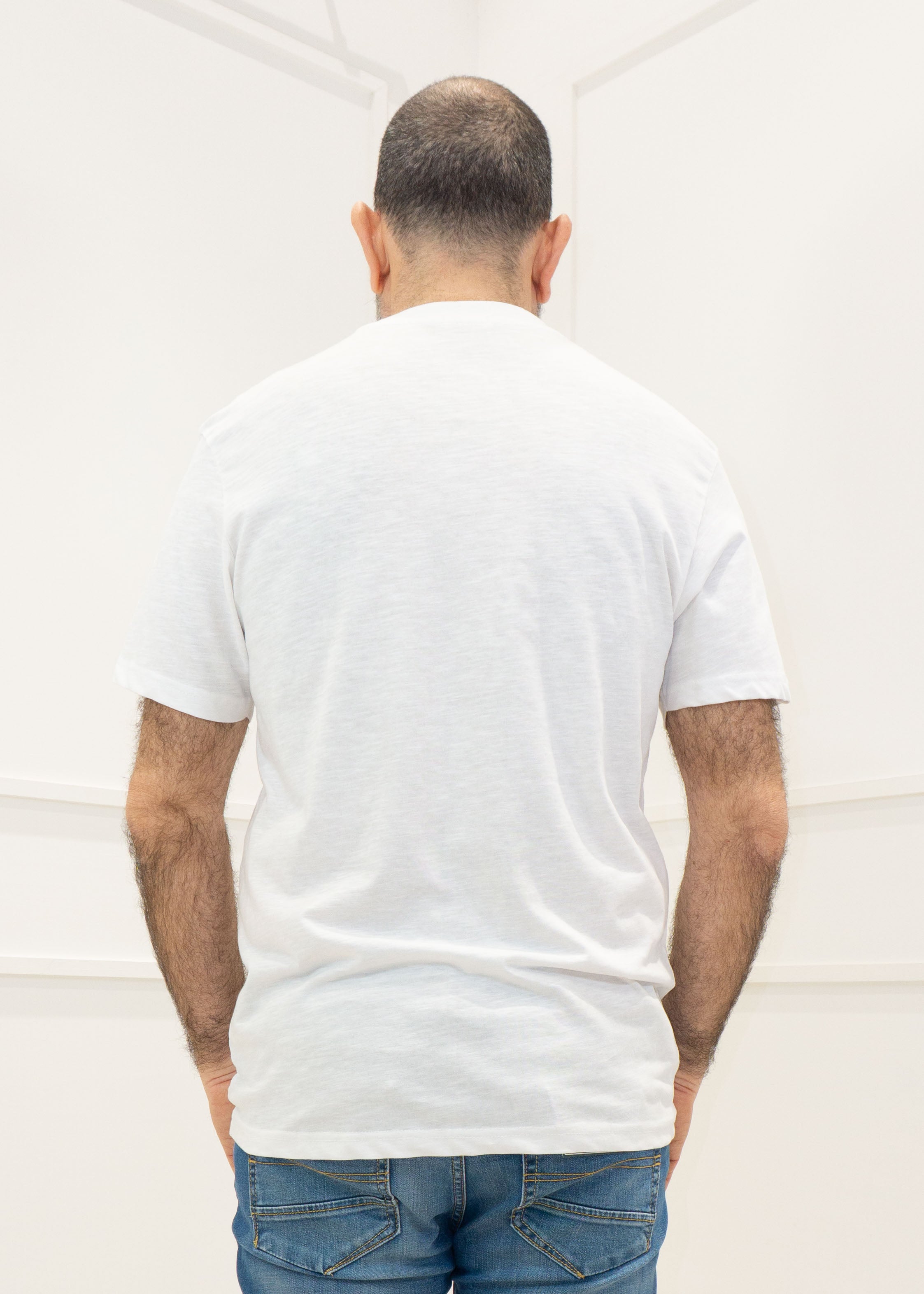 Rifle - T-Shirt m/m taschino Rifle - BIANCO