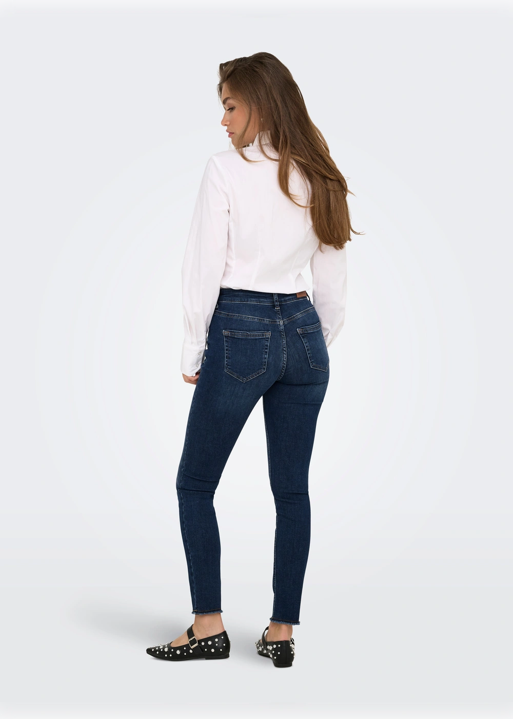 ONLY - SKinny Sfrangiato - DENIM