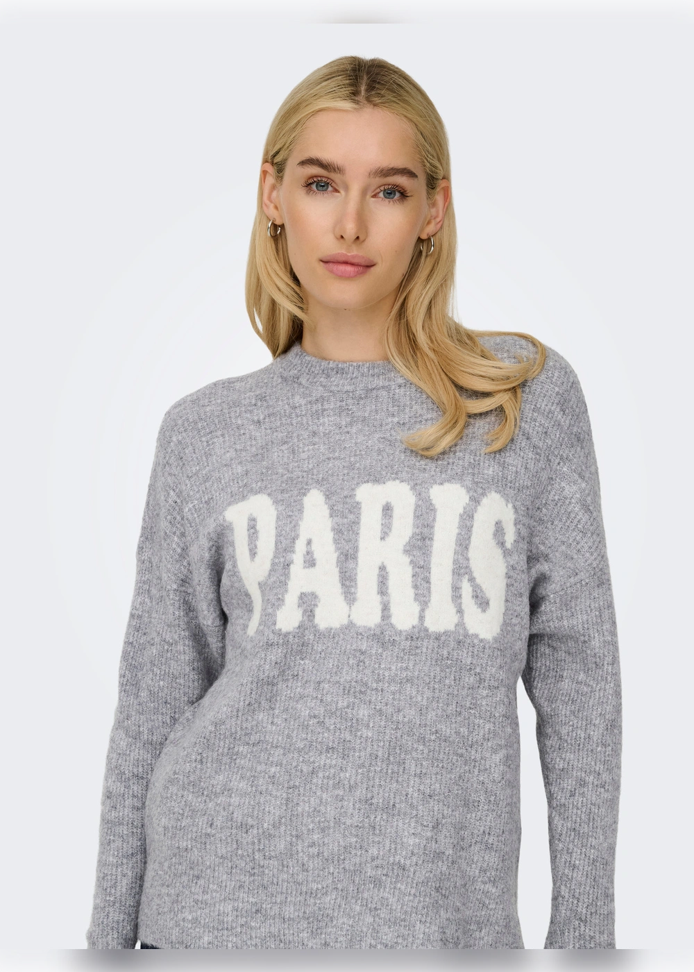 only - maglia paris - grigio