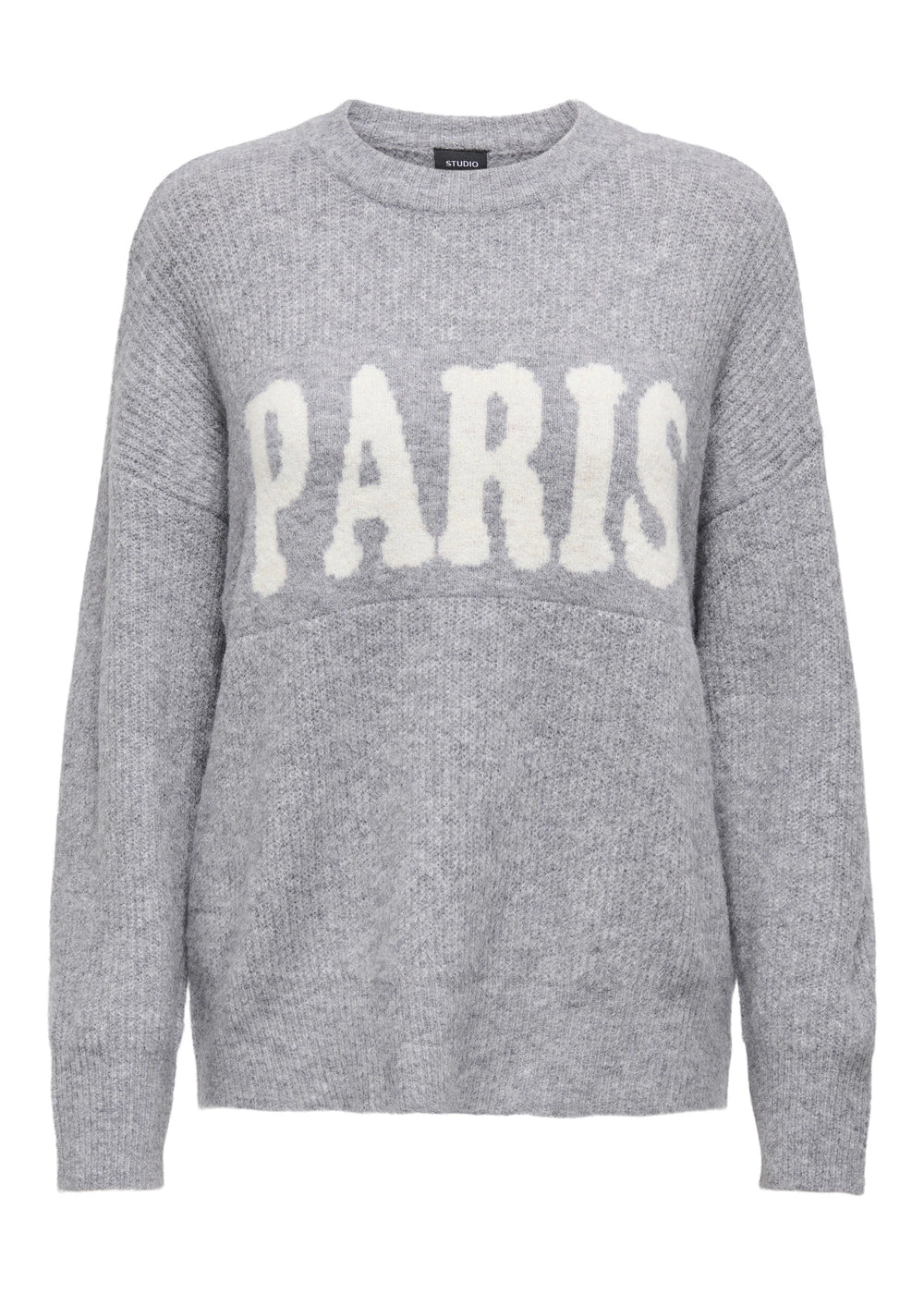 only - maglia paris - grigio