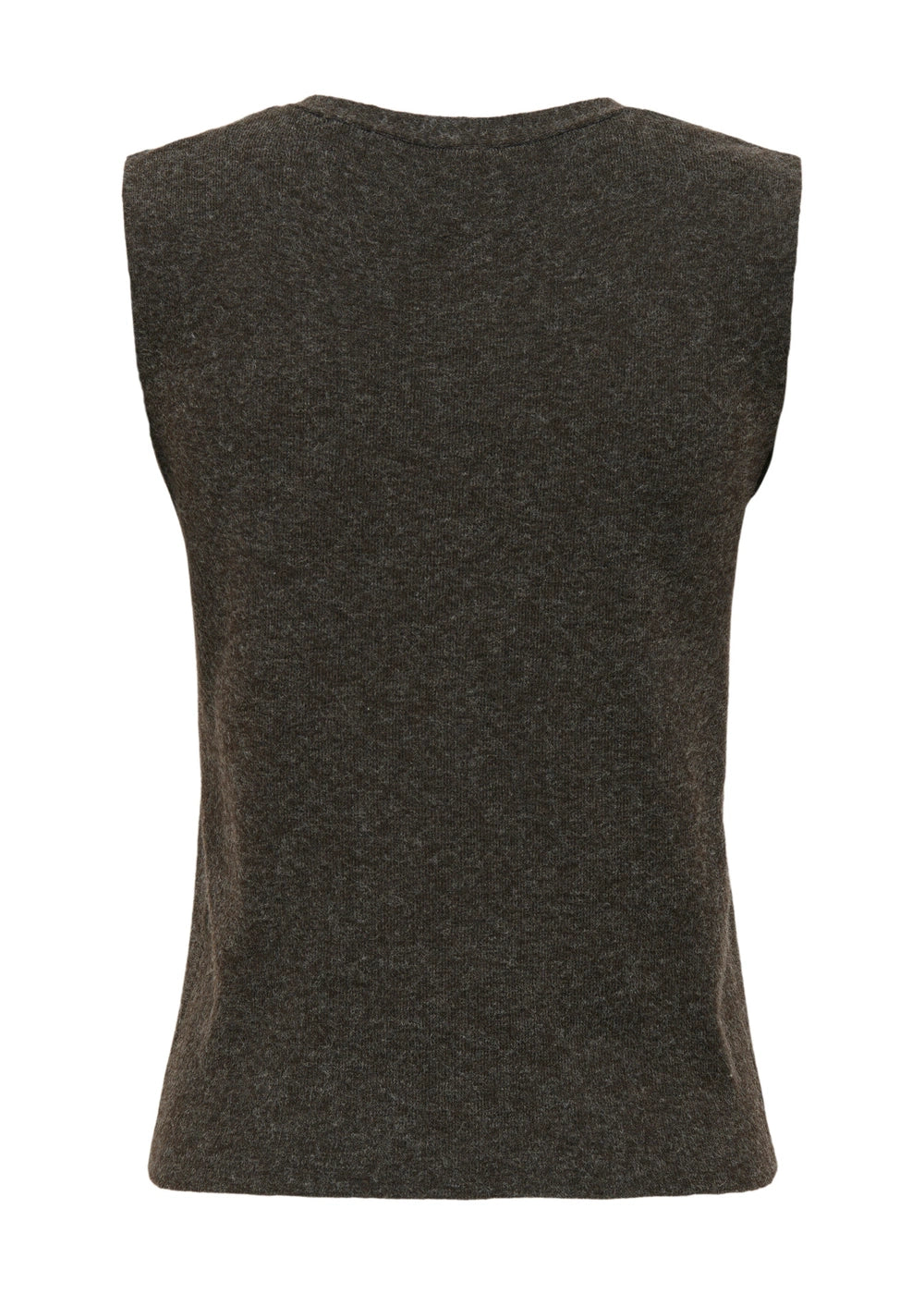 only - gilet maglia - marrone