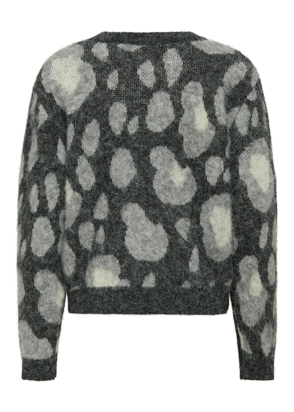 only - cardigan maculato - grigio