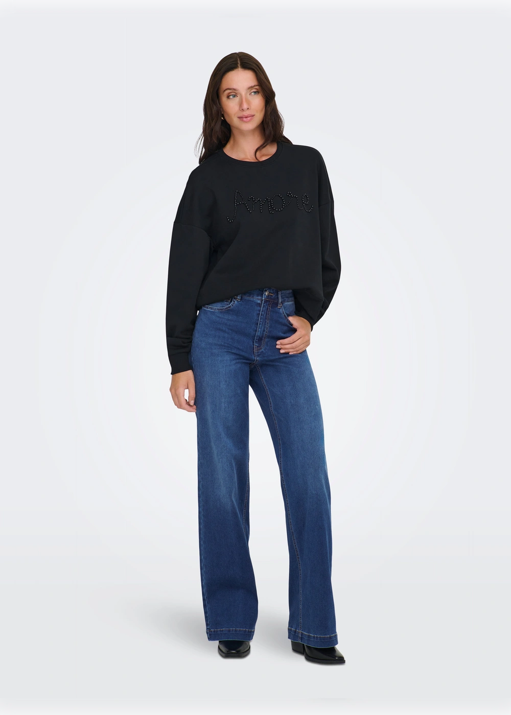 ONLY - Jeans Largo - DENIM