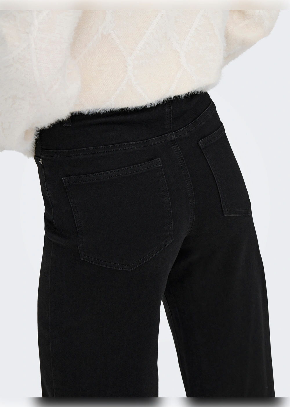 ONLY - Jeans Largo - NERO