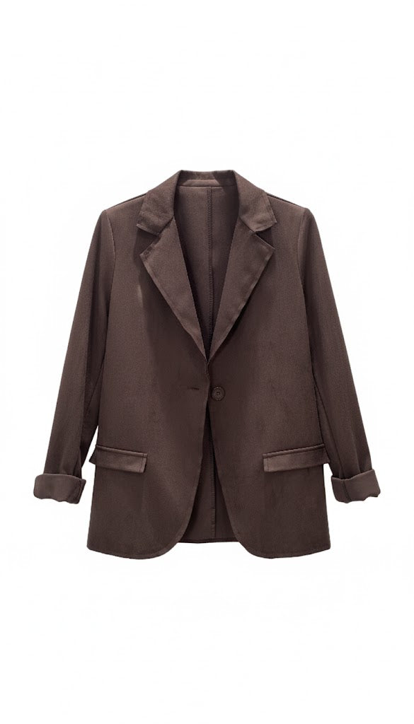 KERSO - Giacca Ecodaino - MORO