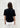 KERSO - Maglia M/M Paillettes - NERO