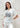 KERSO - Maglia M/M Paillettes - BIANCO