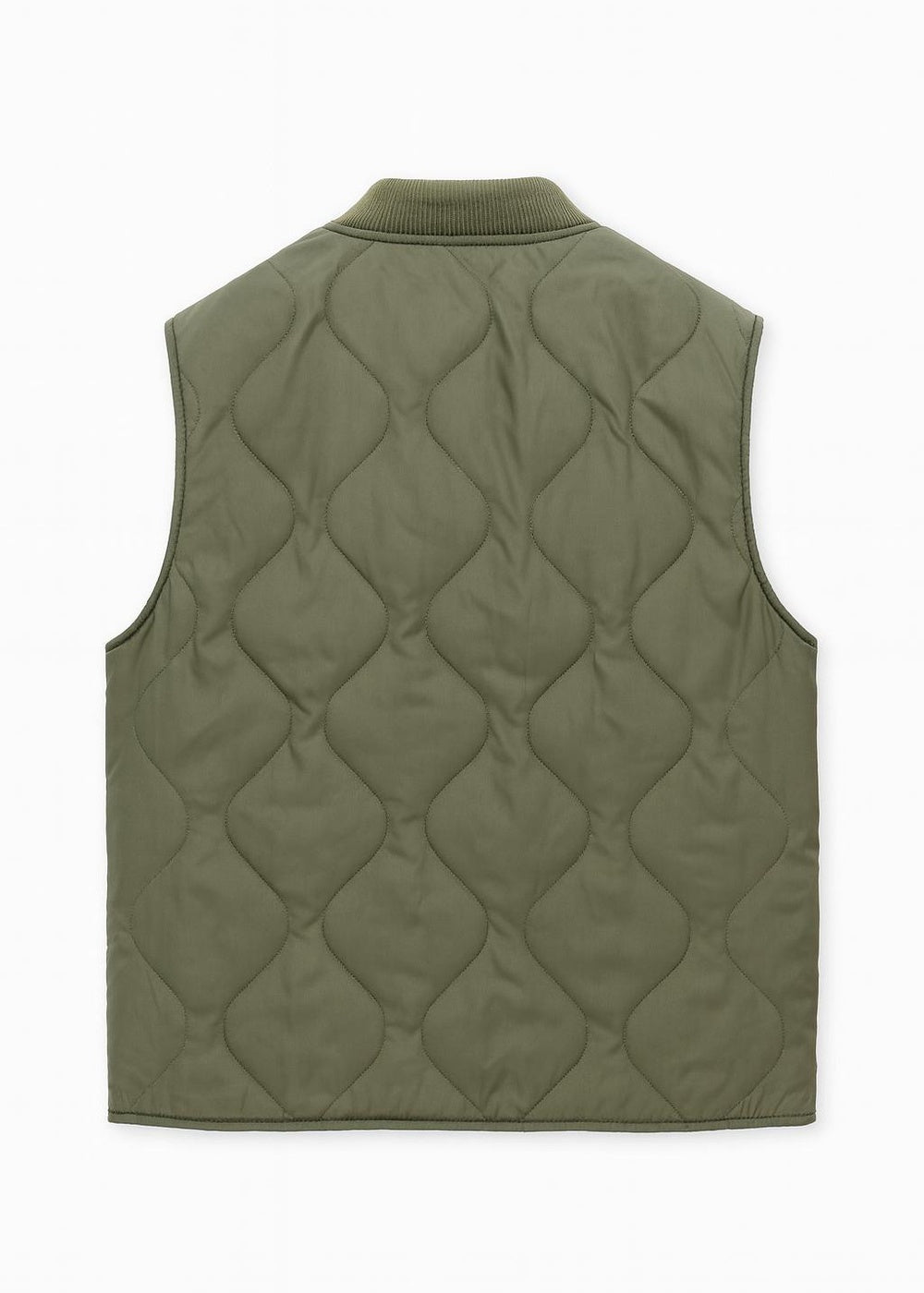 kerso - gilet reversibile - verde militare