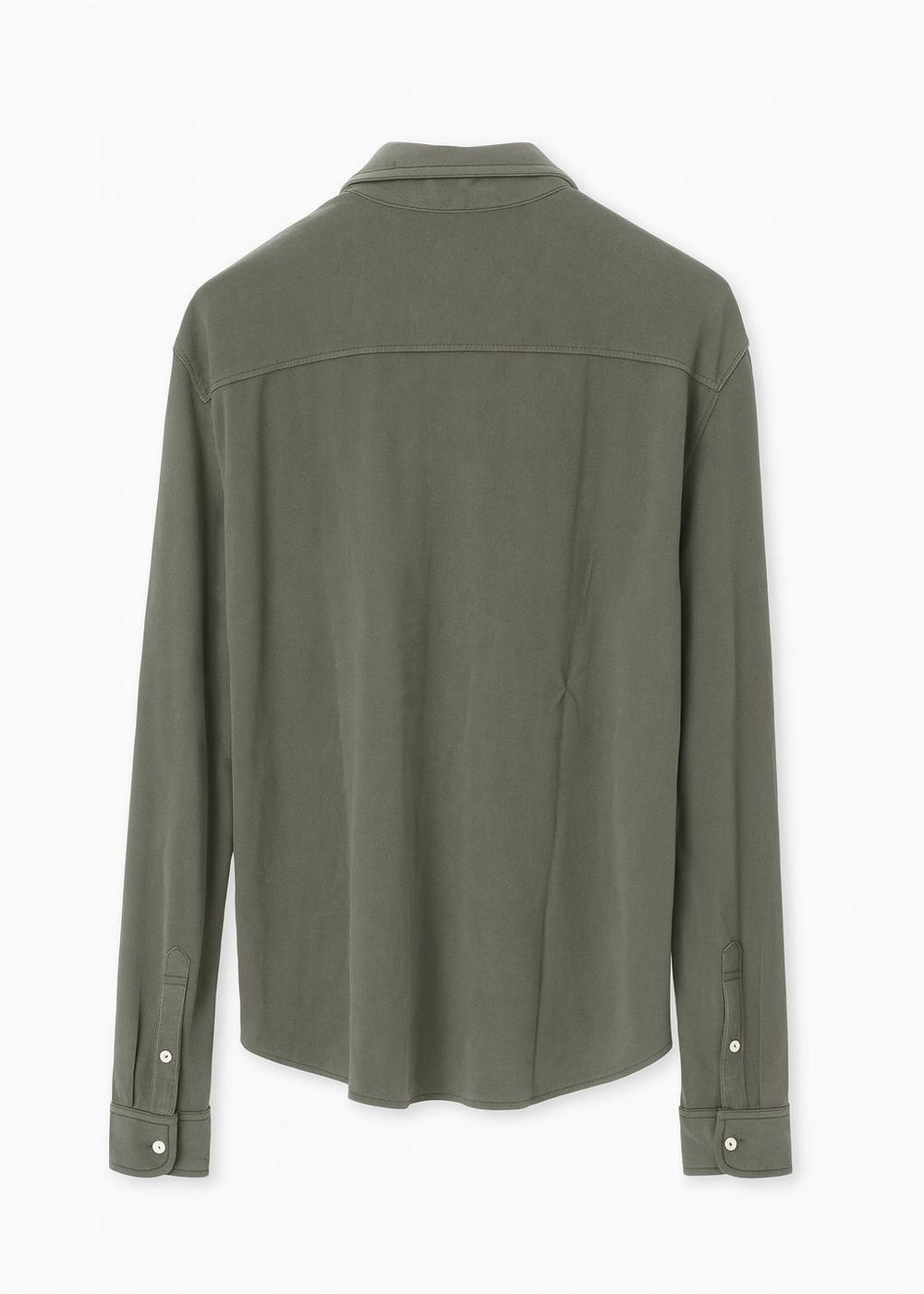 kerso - camicia mod. polo - verde militare