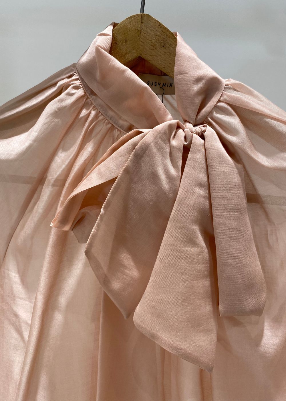 SUSY MIX - Camicia Fiocco - ROSA