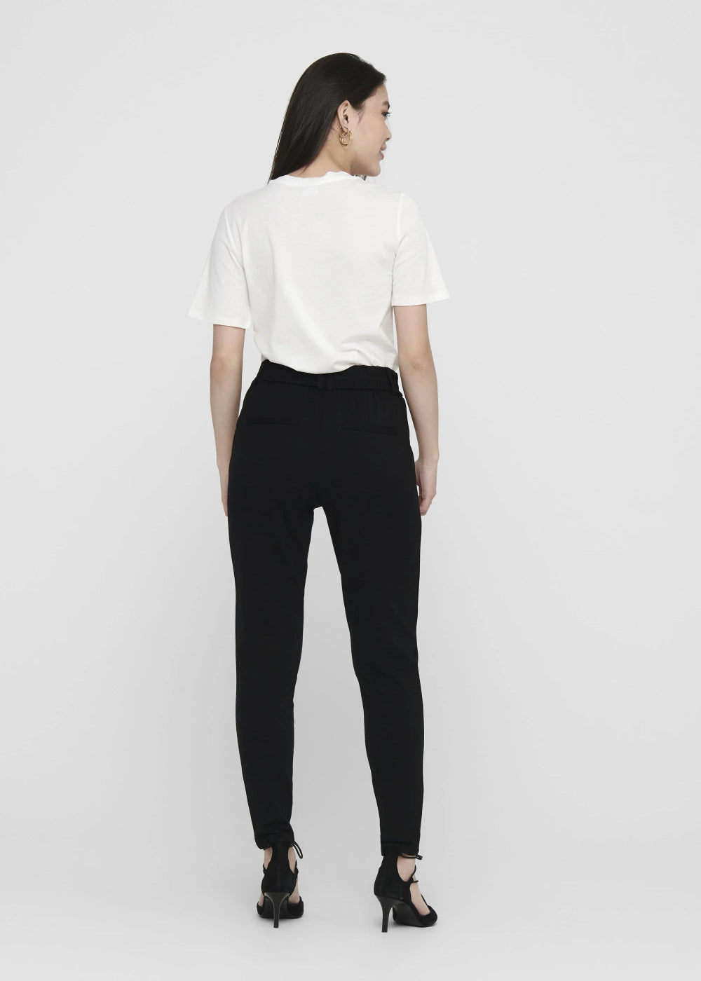 ONLY - Pantalone Laccio - NERO