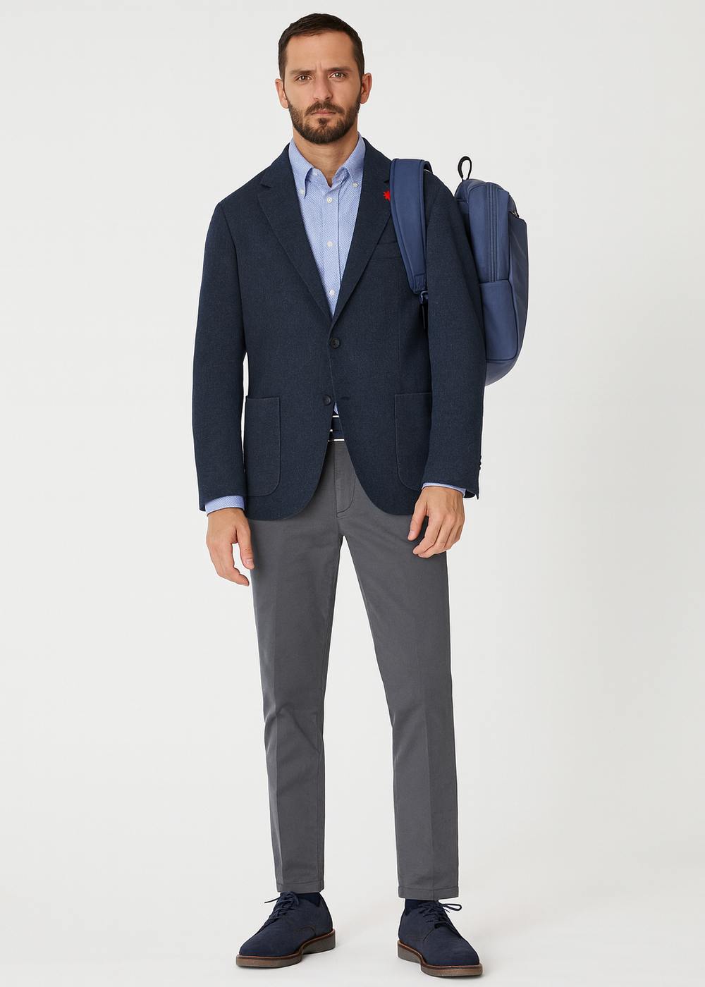 KERSO - Pantalone Tasca Classica - GRIGIO