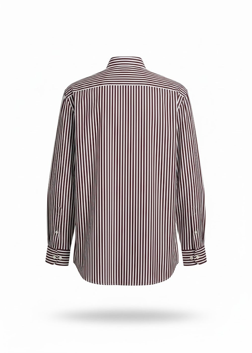 kerso - camicia collo classico - marrone