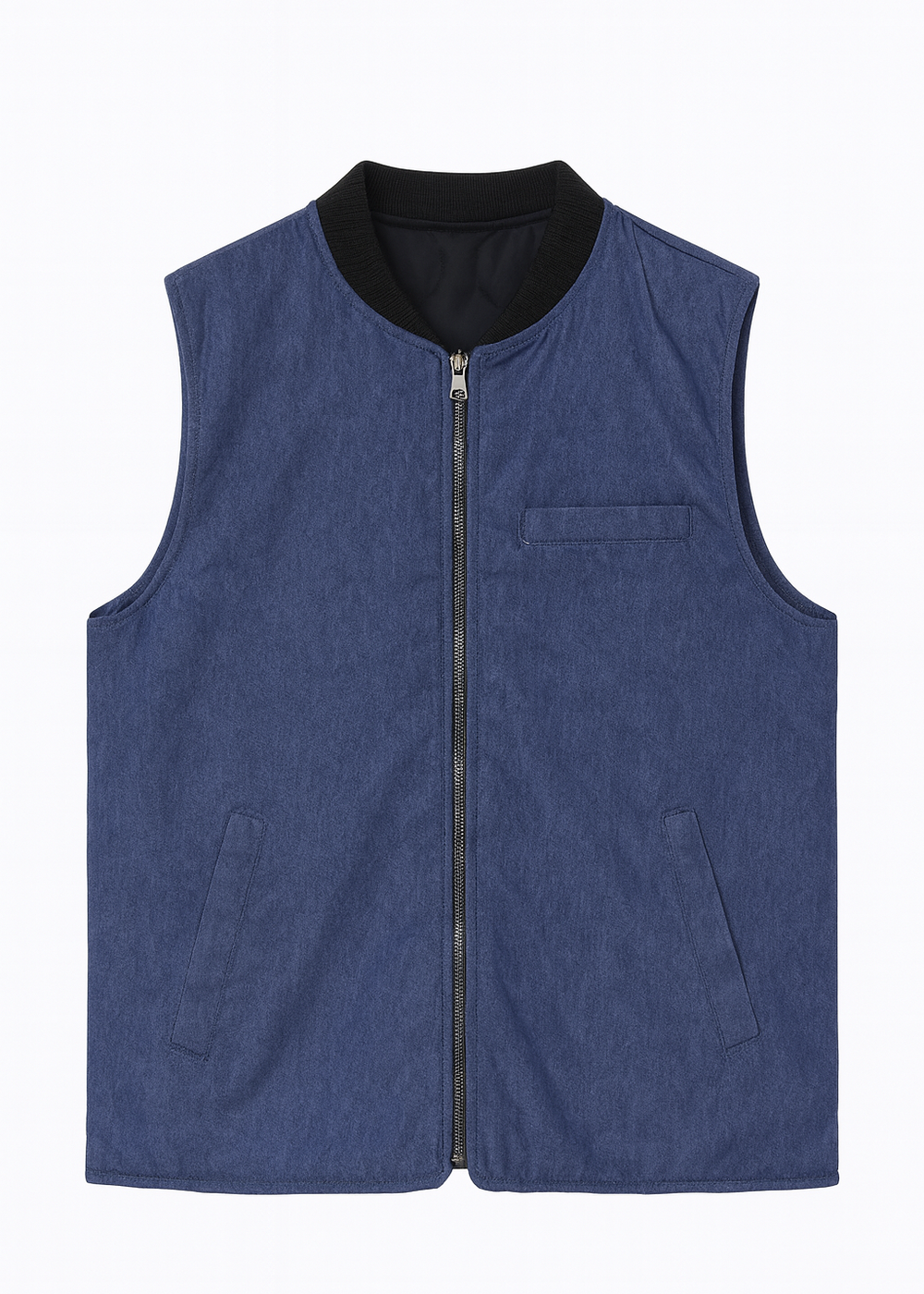 kerso - gilet reversibile - nero