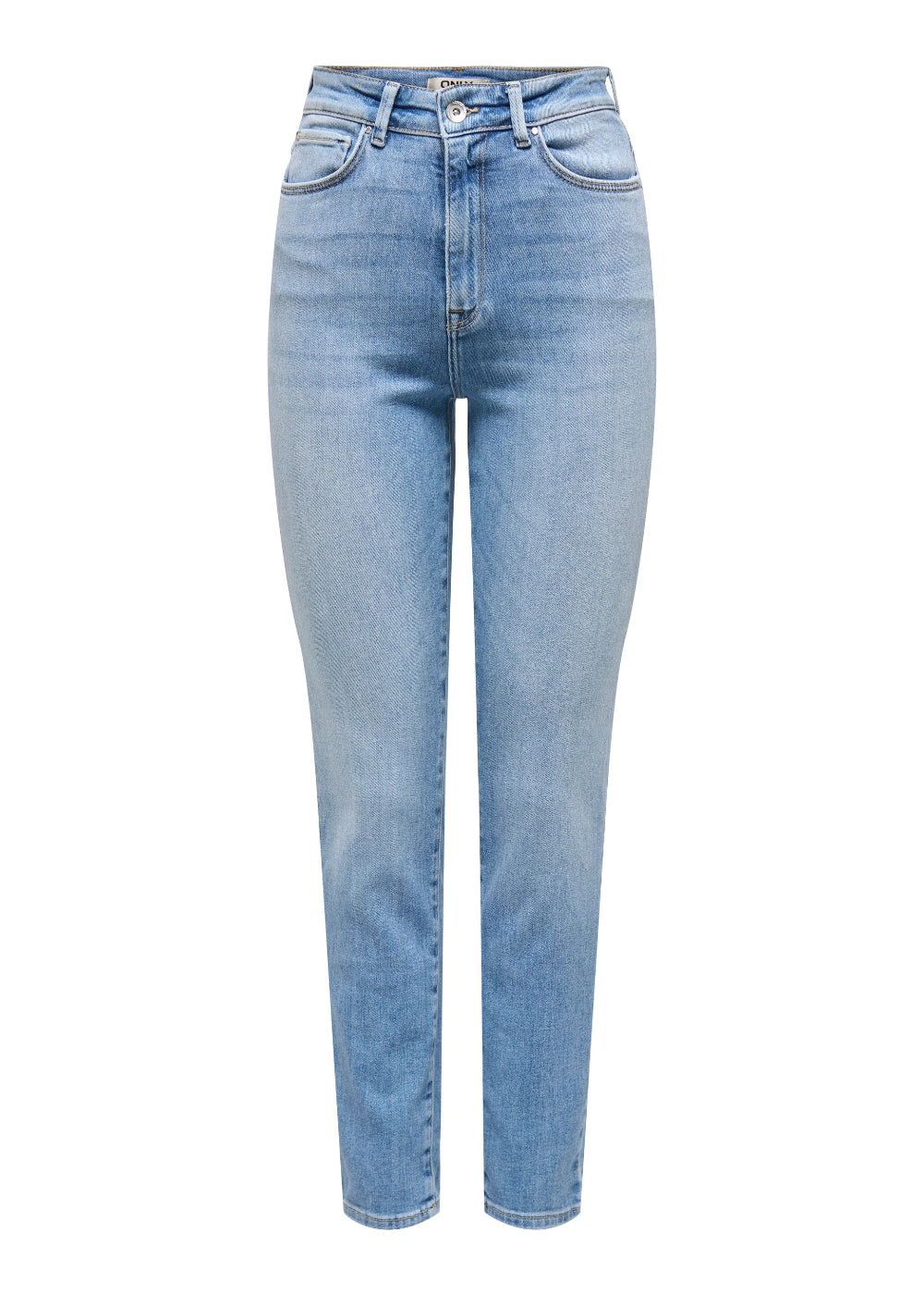 ONLY - Jeans Vita Alta - JEANS CHIARO