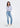 ONLY - Jeans Vita Alta - JEANS CHIARO