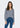 ONLY - Camicia Righe Taschini - BLU