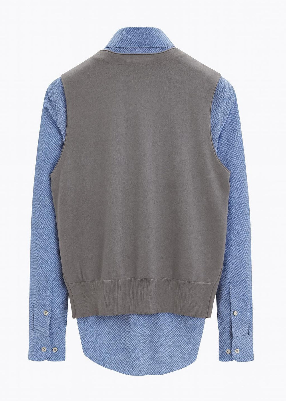 kerso - gilet doppio petto - grigio